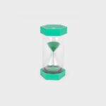 Grote groene Tickit zandloper voor 1 minuut